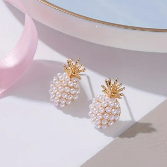 Pineapple Earrings - Picture 6 of 9